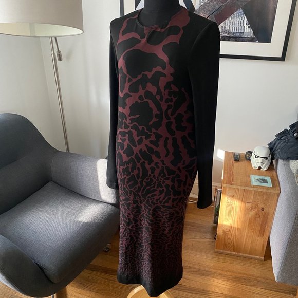 Wolford 50776 Leo Seamless Dress Chateau/Black ( M ) NTW - Picture 6 of 13